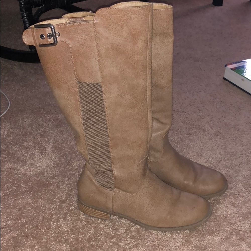 Kenneth Cole Tall Nude Boots